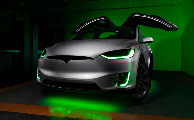 ORACLE Lighting 16-21 Tesla Model X Dynamic ColorSHIFT Headlight & Fog Light DRL Upgrade Kit-thumbmail-17