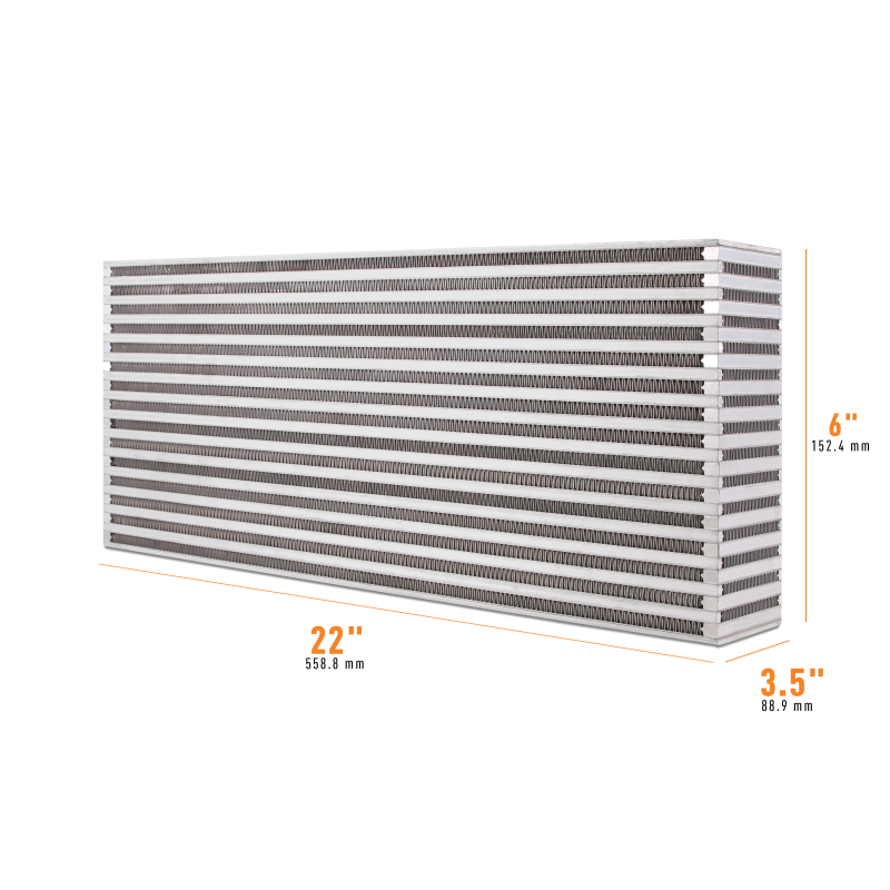 Mishimoto Universal Air-to-Air Intercooler Core - 22in / 6in / 3.5in-thumbmail-3