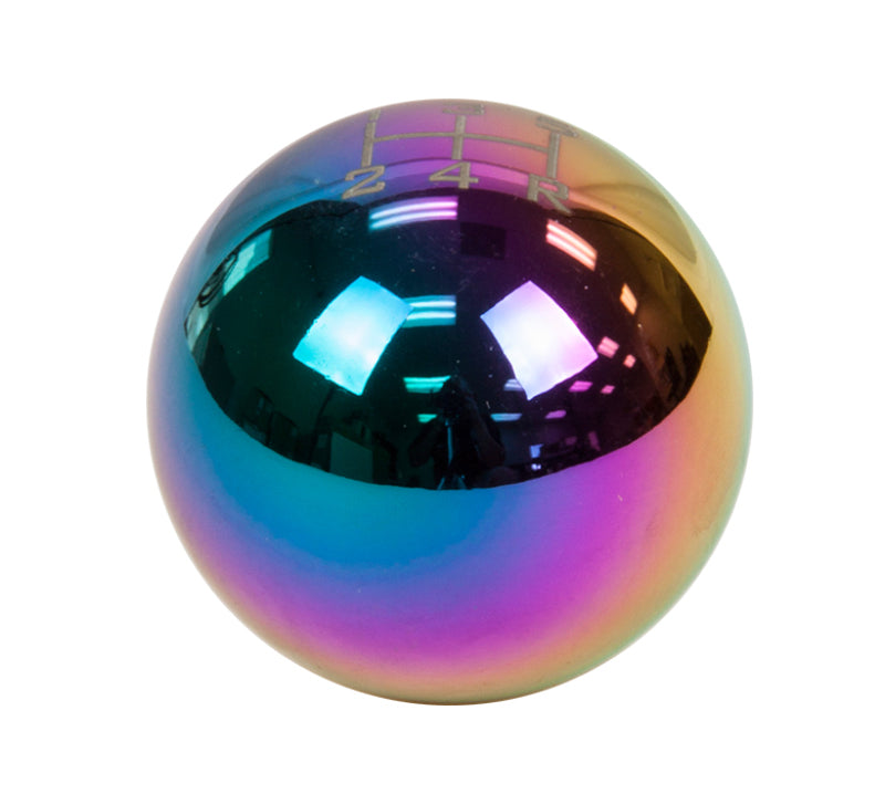 NRG Universal Ball Style Shift Knob - Heavy Weight 480G / 1.1Lbs. - Multi-Color/Neochrome (5 Speed)-thumbmail-2