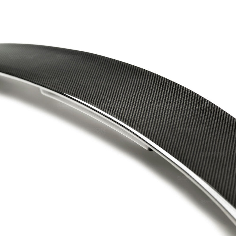 Seibon 2017 Honda Civic Type-R Gloss Carbon Fiber Tailgate Middle Spoiler-thumbmail-6