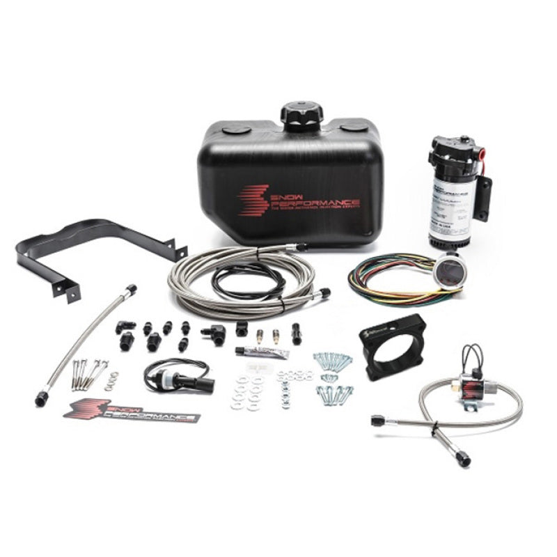 Snow Performance 15-17 Mustang EcB Stg 2 Boost Cooler Water Injection Kit (SS Braid Line & 4AN)-thumbmail-3