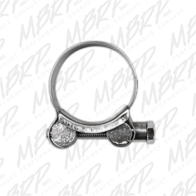 MBRP Universal 2in Barrel Band Clamp - Stainless (NO DROPSHIP)-thumbmail-3