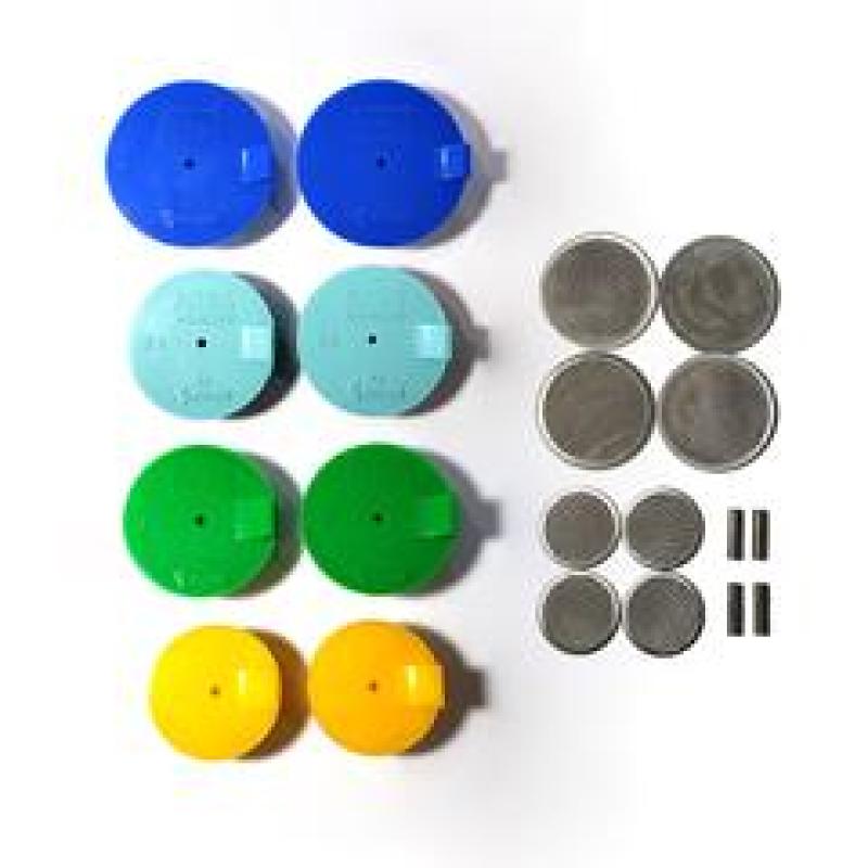 Ticon Industries 2.5in-4in Silicon Purge Plug Kit-thumbmail-1