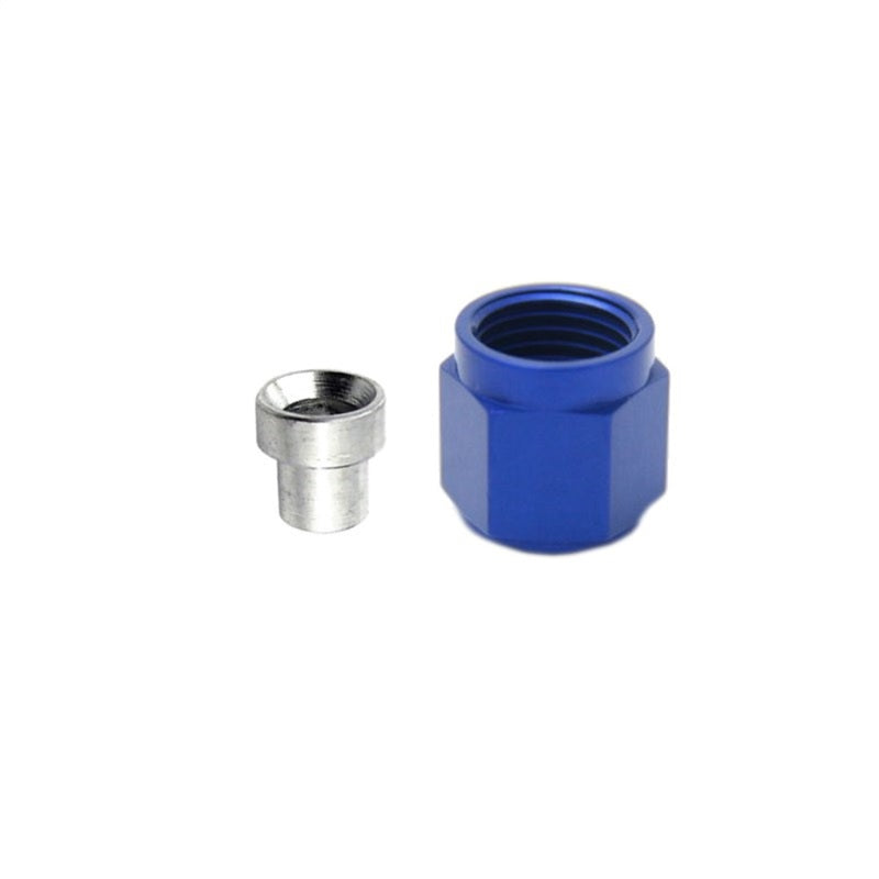 Nitrous Express 3AN B-Nut & Sleeve - Blue-thumbmail-2