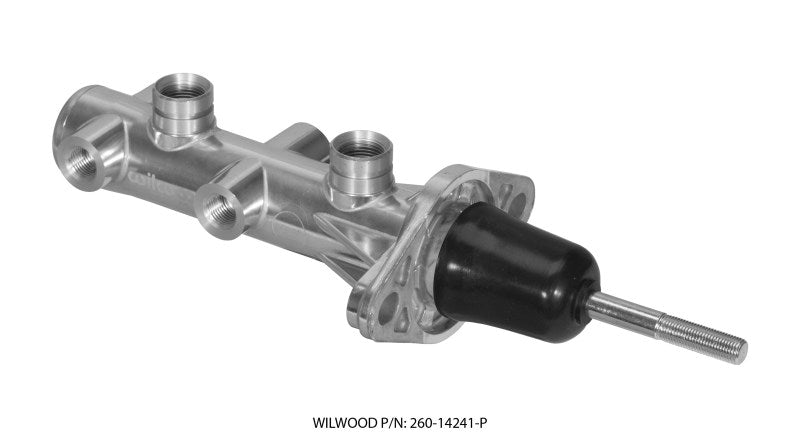 Wilwood Tandem Remote Master Cylinder - 7/8in Bore Ball Burnished-thumbmail-3