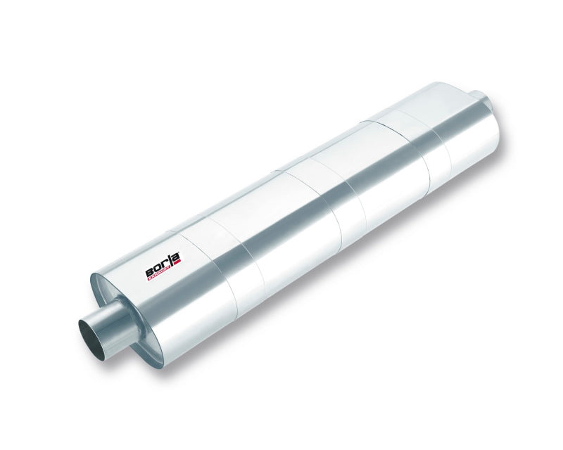 Borla 3in ID In/Out x 34in x 8.5 in x 5.5in Oval XR-1 Multi-core Racing Muffler-thumbmail-2