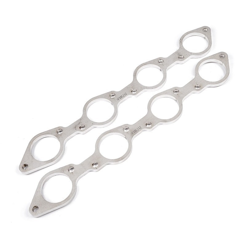 Stainless Works Big Block Chevy Round Port Header 304SS Exhaust Flanges 2-1/8in Primaries-thumbmail-2