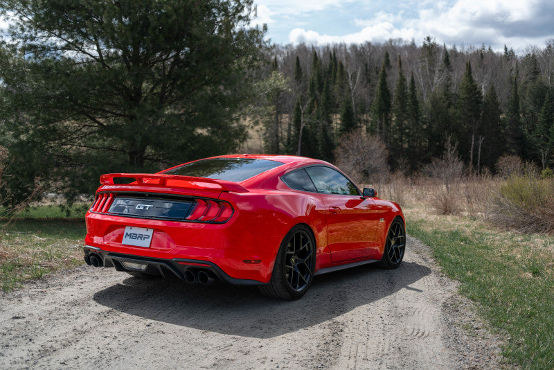 MBRP 18-20 Ford Mustang GT 2.5in T304 Non Active Dual Axle Back Exhaust System - 4in Dual Wall Tips-thumbmail-5