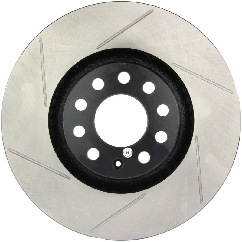 StopTech Power Slot 01-06 Audi Allroad / 05-09 A4 / 6/99-04 A6 / 99-02 S4 Right Front Slotted Rotor-thumbmail-2