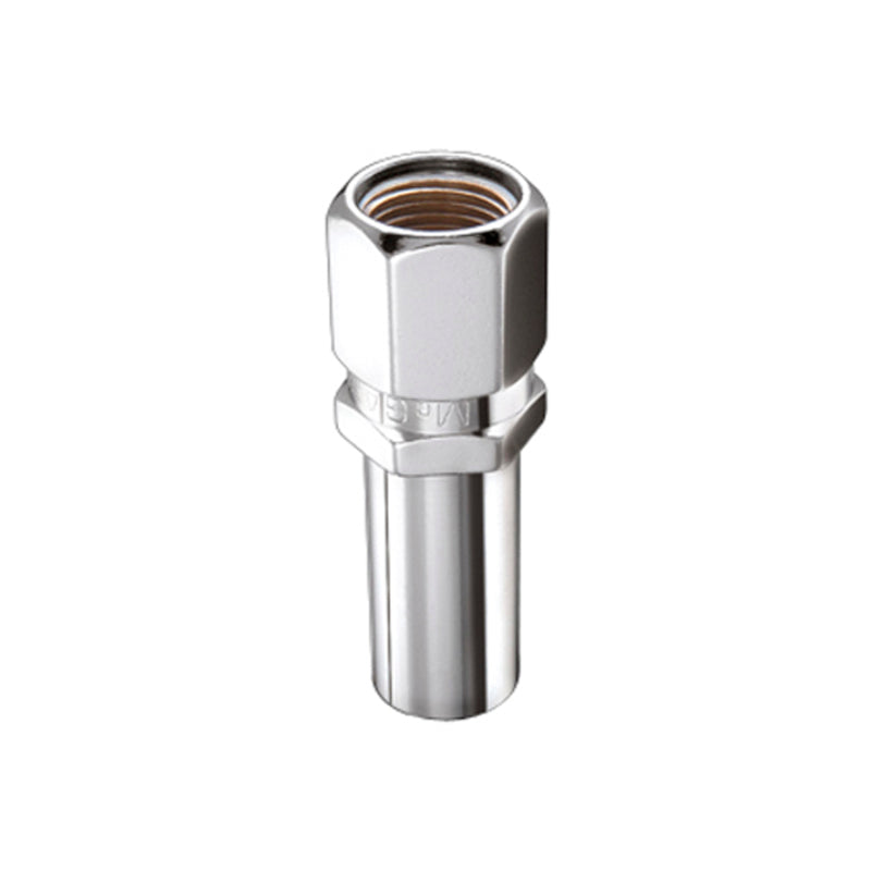 McGard Hex Lug Nut (Drag Racing X-Long Shank) 1/2-20 / 13/16 Hex / 2.475in. L (Box of 100) - Chrome-thumbmail-2