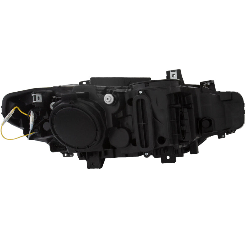 ANZO 2012-2015 BMW 3 Series Projector Headlights w/ U-Bar Black-thumbmail-20