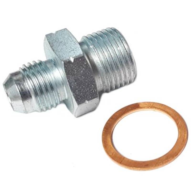 ATP Banjo Fitting/Bolt 14mm Banjo Fitting w/ -4AN Male Flare & 14mm Banjo Bolt (14mm X 1.5)-thumbmail-1