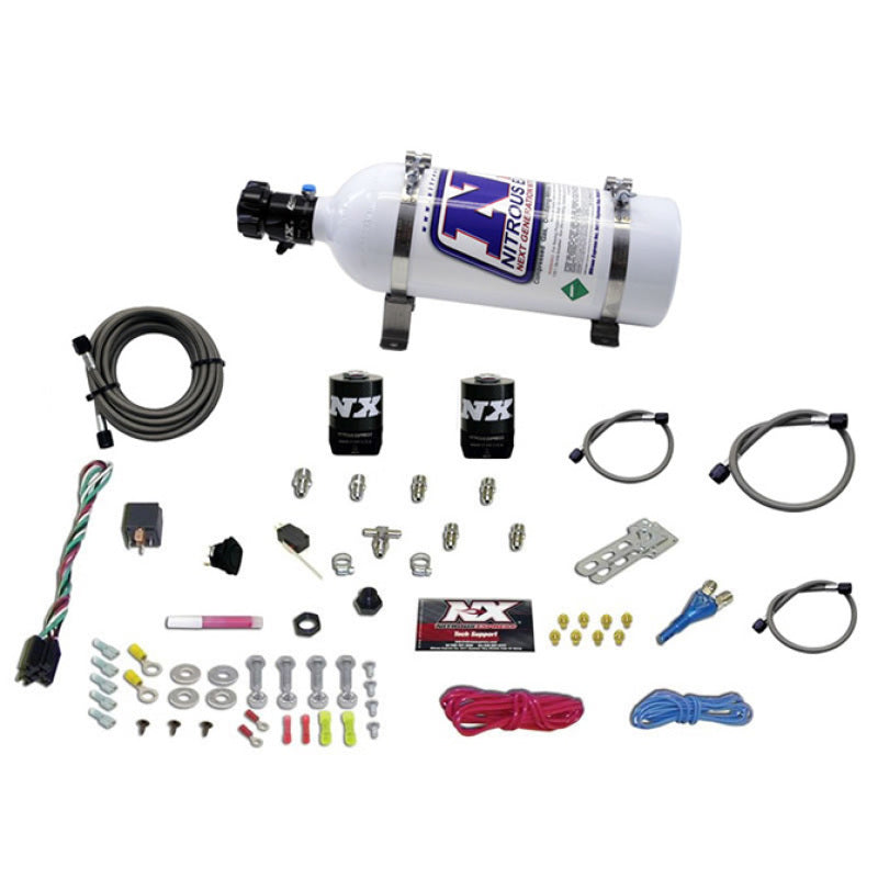 Nitrous Express All Sport Compact EFI Single Nozzle Nitrous Kit (35-50-75HP) w/5lb Bottle-thumbmail-2