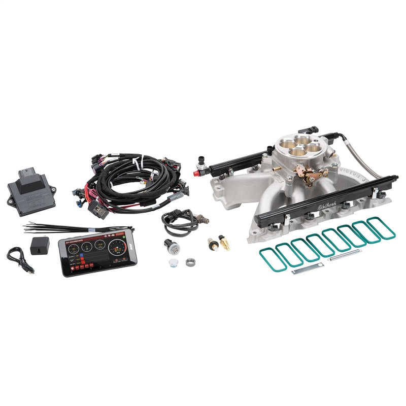 Edelbrock Pro Flo 4 EFI System Seq Port LS Gen III/IV Victor Jr Cath Port 550 Max HP 35lb/hr-thumbmail-3
