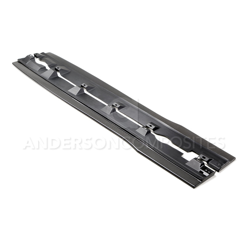 Anderson Composites 16-17 Ford Focus RS Type-AR Rocker Panel Splitter-thumbmail-2