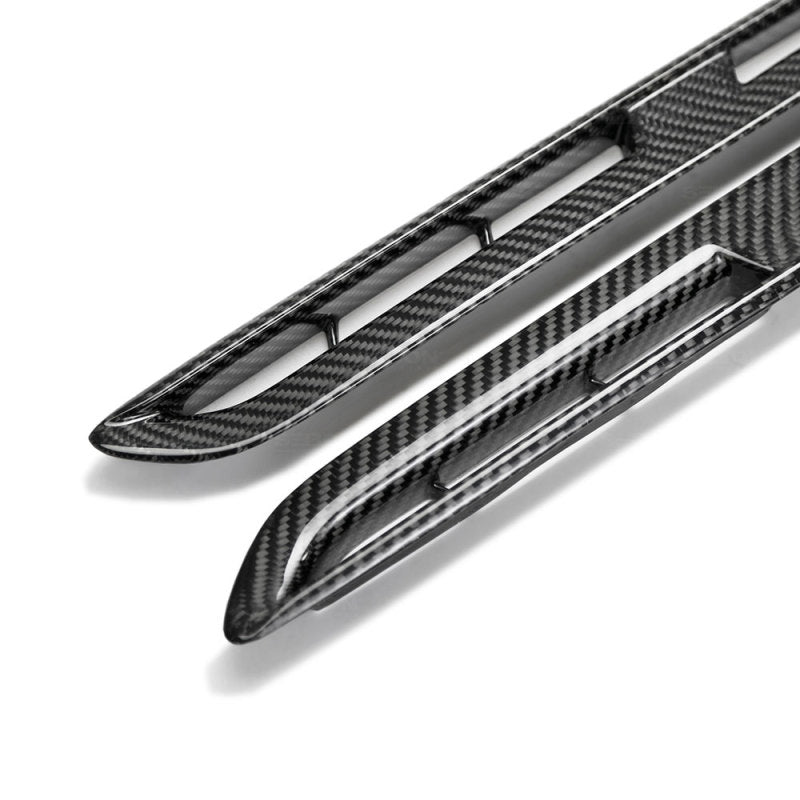 Seibon 09-10 Nissan GTR R35 Carbon Fiber Fender Ducts (Pair)-thumbmail-4