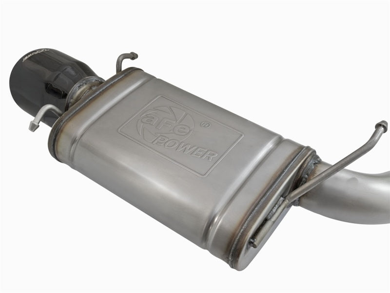 aFe Mach Force-Xp 3in CB Stainless Steel Dual Exhaust System w/ Black Tips 09-15 Cadillac CTS-V-thumbmail-9