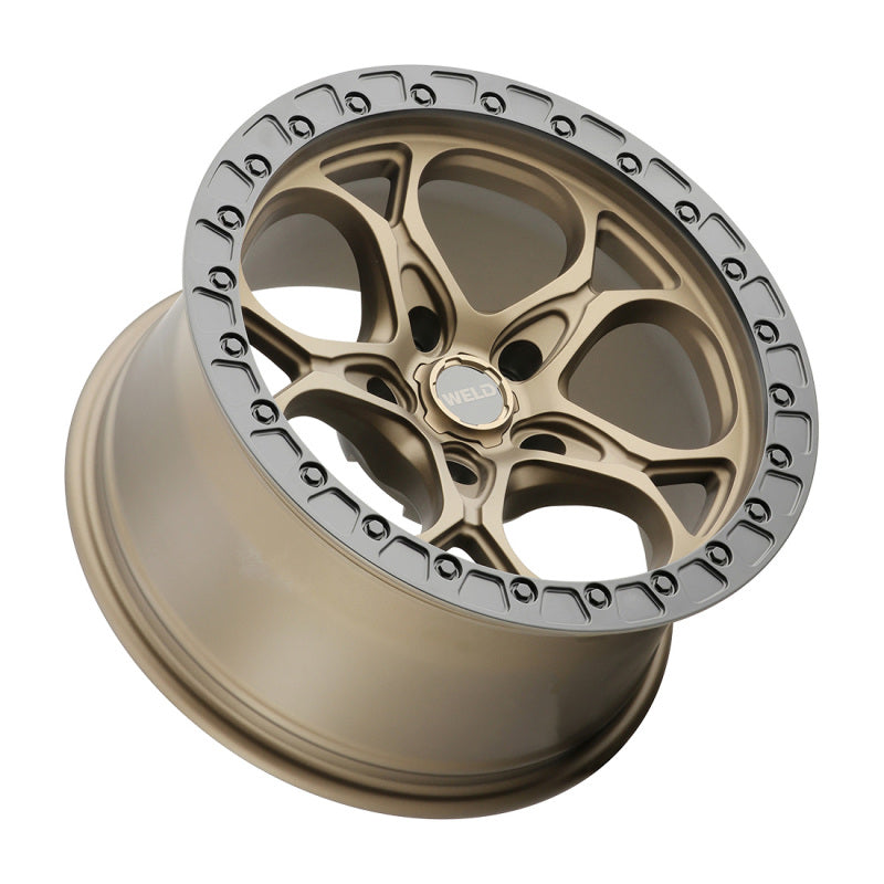 Weld Off-Road W106 17X9.0 Ledge 5X127 ET00 BS5.00 Satin Bronze Satin Black 71.5-thumbmail-3