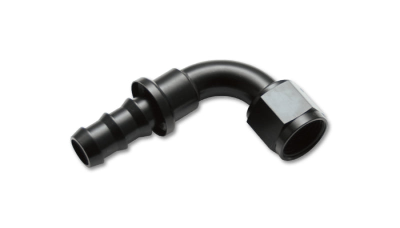 Vibrant -12AN Push-On 90 Deg Hose End Fitting - Aluminum-thumbmail-2