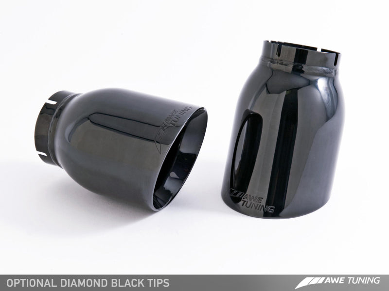 AWE Tuning Porsche 991 SwitchPath Exhaust for PSE Cars Diamond Black Tips-thumbmail-9