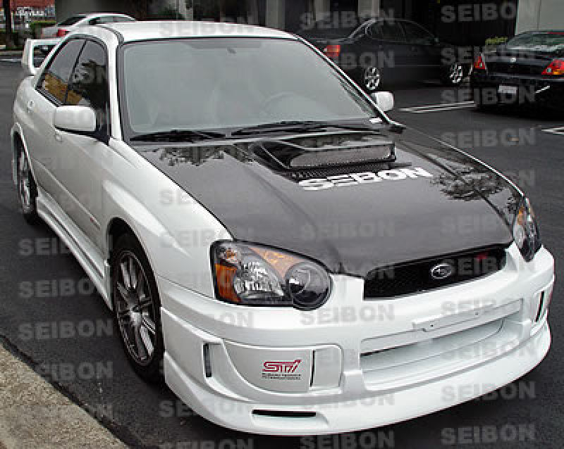 Seibon 04-05 Subaru WRX/STi OEM Carbon Fiber Hood-thumbmail-5