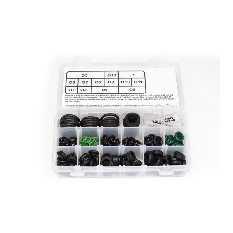 Deatschwerks Sport Compact / Euro Injector O-Ring Kit (230 Pieces)-thumbmail-4