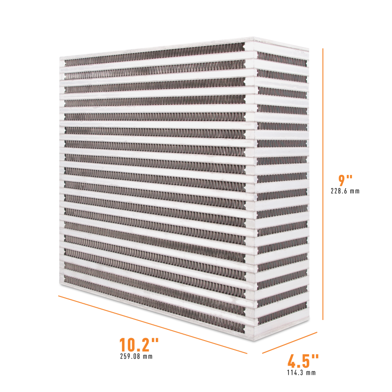 Mishimoto Universal Air-to-Air Intercooler Core - 10.2in / 9in / 4.5in-thumbmail-3