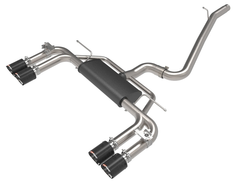 aFe MACHForce XP 3in-2.5in 304SS Exhaust Cat-Back 15-20 Audi S3 L4-2.0L (t) - Carbon Tips-thumbmail-2