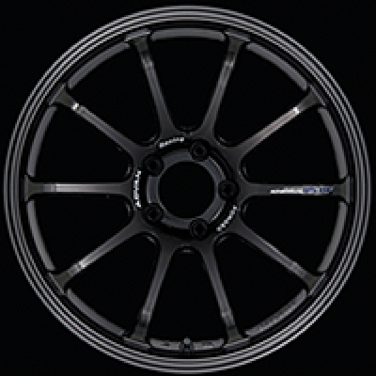 Advan RS-DF Progressive 18x11.0 +30 5-114.3 Racing Titanium Black Wheel