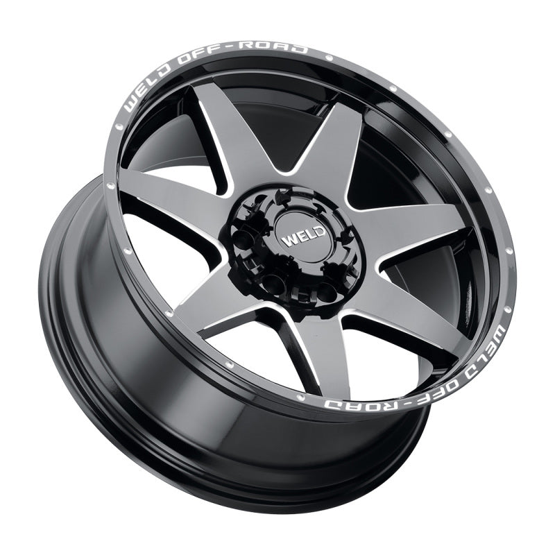 Weld Off-Road W109 20X10 Retaliate 5X139.7 5X150 ET-18 BS4.75 Gloss Black MIL 110.2-thumbmail-3