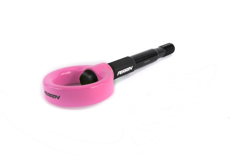 Perrin 15-17 Subaru WRX/STI Tow Hook Kit (Front) - Hyper Pink-thumbmail-2