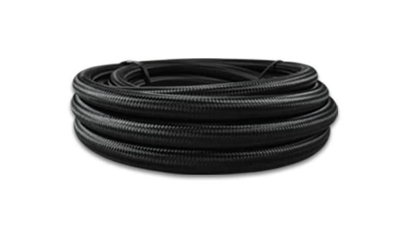 Vibrant -10 AN Black Nylon Braided Flex Hose (10 foot roll)-thumbmail-4