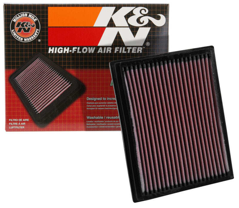 K&N Replacement Air Filter MERCEDES BENZ A150 1.5L-L4; 2006-thumbmail-15