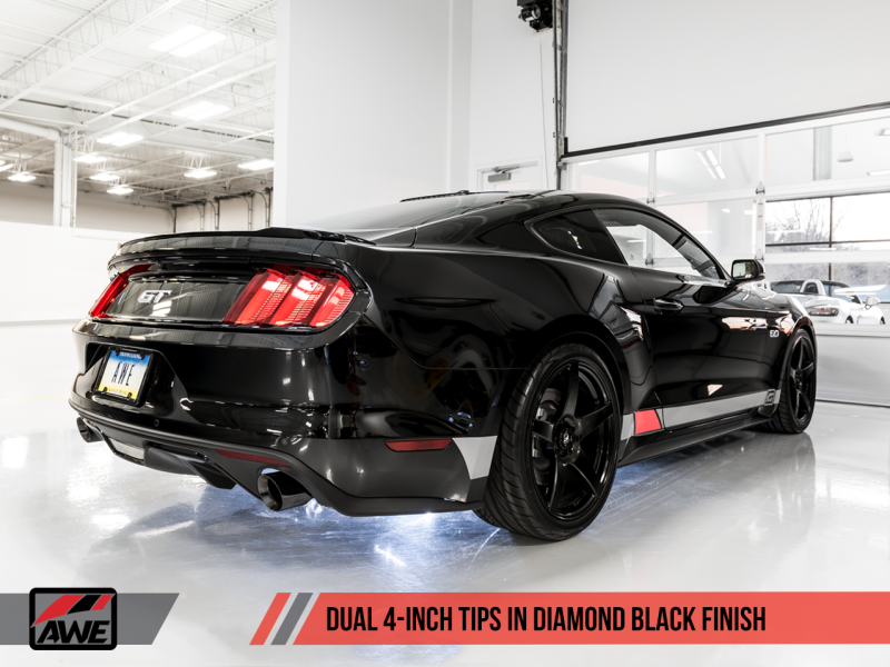 AWE Tuning S550 Mustang GT Cat-back Exhaust - Touring Edition (Diamond Black Tips)-thumbmail-7