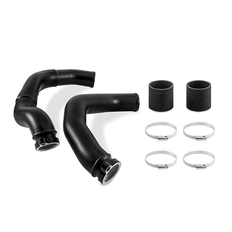 Mishimoto 2015+ BMW F8X M3/M4 Charge Pipe Kit - Wrinkle Black-thumbmail-2