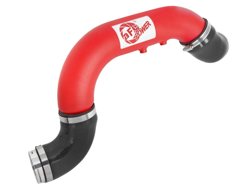 aFe BladeRunner 3in Red IC Tube Cold Side w/ Coupling & Clamp Kit 2016 GM Colorado/Canyon 2.8L-thumbmail-1