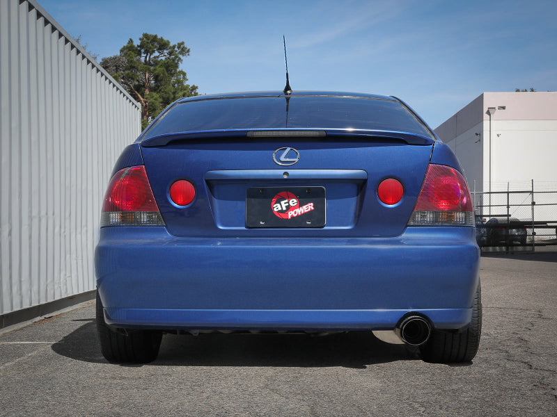 aFe Lexus IS300 01-05 L6-3.0L Takeda Cat-Back Exhaust System- Carbon Fiber Tip-thumbmail-4