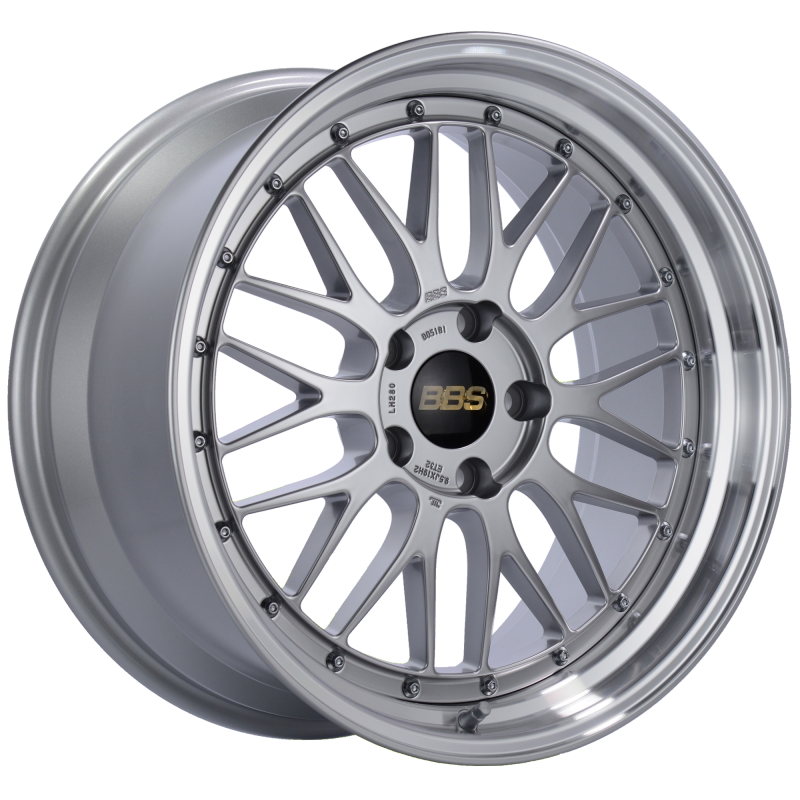 BBS LM 19x11 5x130 ET50 CB71.6 Diamond Silver Center Diamond Cut Lip Wheel-thumbmail-1