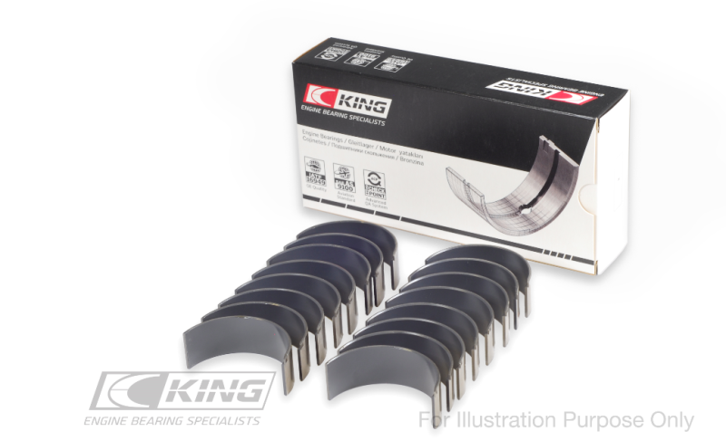 King GM 6.2 - LT1/LT4 Gen V ( Size +.002) Connecting Rod Bearing Set-thumbmail-1