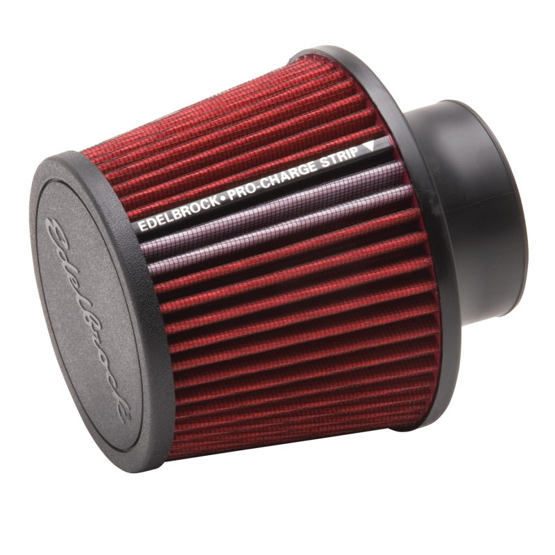 Edelbrock Air Filter Pro-Flo Series Conical 6 5In Tall Red/Black-thumbmail-2
