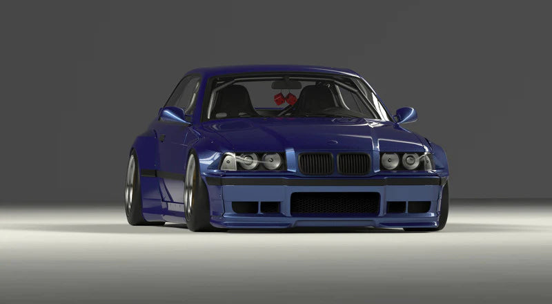 GReddy 92-99 BMW E36 Pandem Side Skirts-thumbmail-4