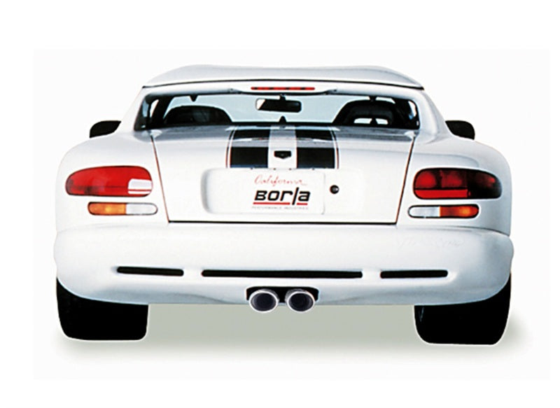 Borla 96-02 Viper GTS/R/T-10 Coupe/Convertible 2dr w/ 2.5in Inlets SS Catback Exhaust System-thumbmail-4