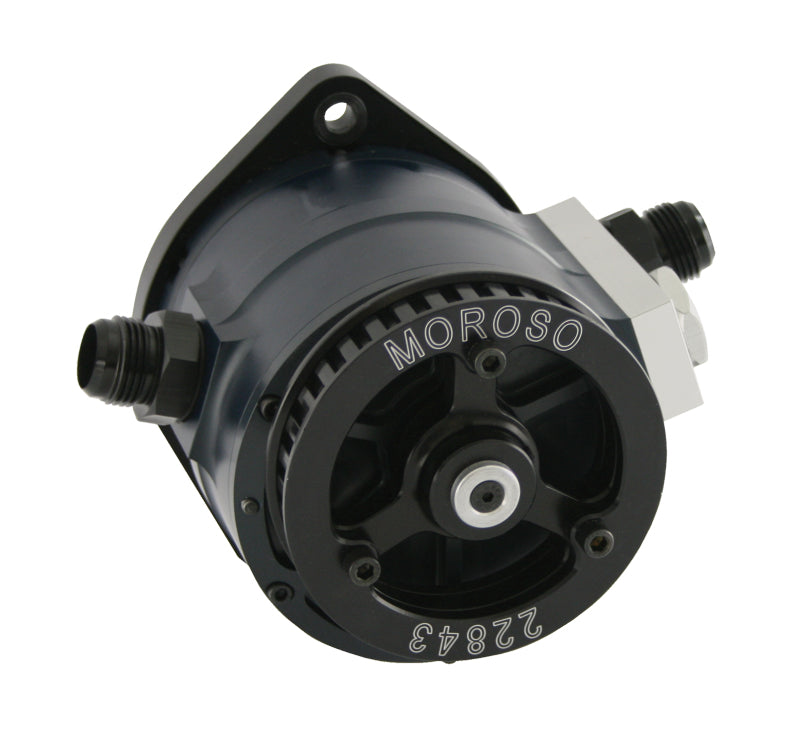 Moroso Large Style 4 Vane Vacuum Pump w/Adjustable Mounting Bracket-thumbmail-1