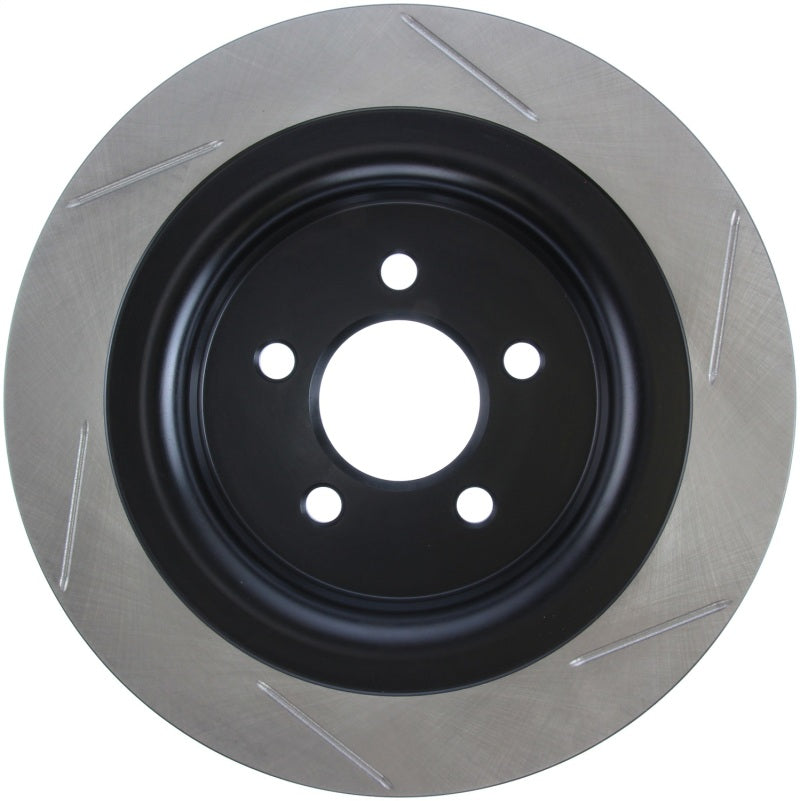 StopTech 2015 Ford Mustang GT w/ Brembo Brakes Right Rear Slotted Brake Rotor-thumbmail-6