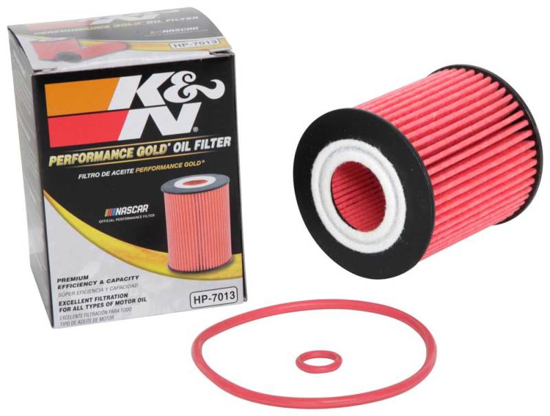 K&N 07-09 Mazdaspeed3 Performance Gold Oil Filter (OEM style cartridge filter)-thumbmail-10