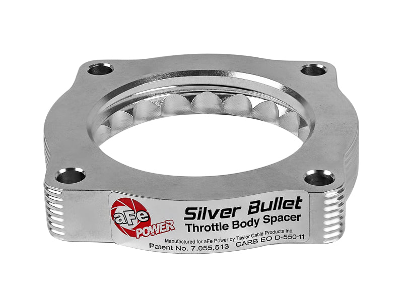 aFe Silver Bullet Throttle Body Spacers TBS BMW 335i (N54) 07-11 135i/535i 08-10 L6-3.0L (tt)-thumbmail-8