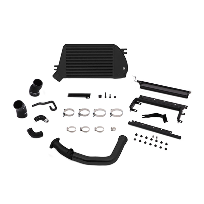 Mishimoto 2015 Subaru WRX Top-Mount Intercooler Kit - Powder Coated Black & Black Pipes-thumbmail-6
