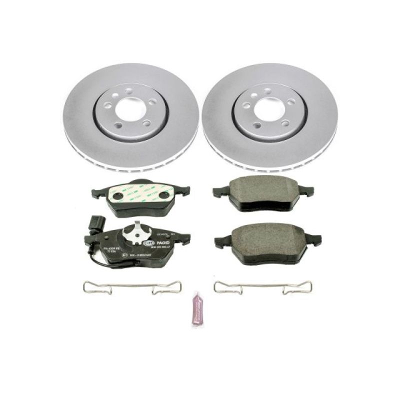 Power Stop 99-10 Volkswagen Beetle Front Euro-Stop Brake Kit-thumbmail-1