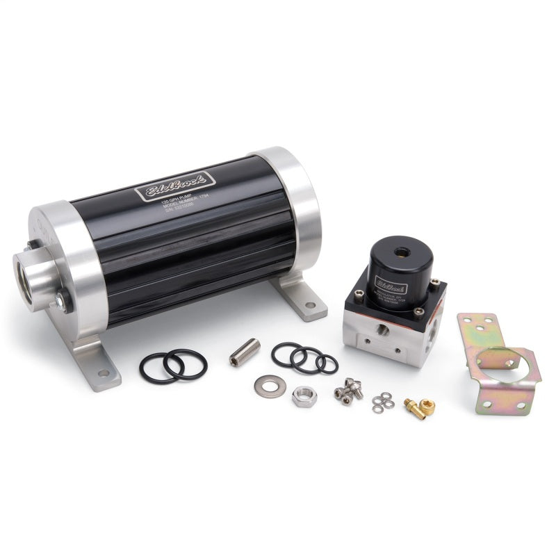 Edelbrock Fuel Pump Kit 1794 Pump And 1729 Regulator for EFI Supports Up to 1500Hp-thumbmail-2