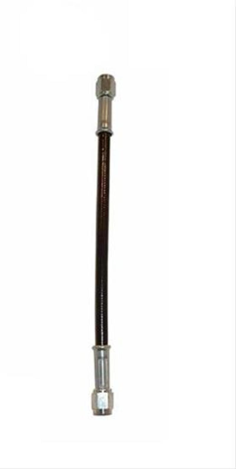Fragola -4AN PFTE Black Hose Assembly Straight x Straight 18in-thumbmail-1